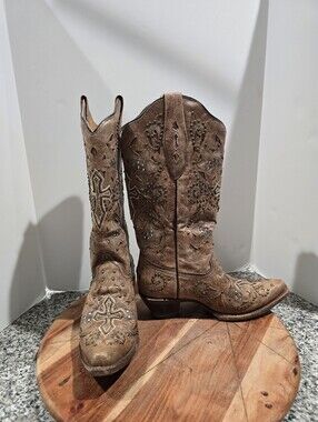 Penelope Cowboy Boot Corral size 7.5